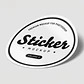 Sticker redondo 5x5 cm personalizado - Miniatura 1