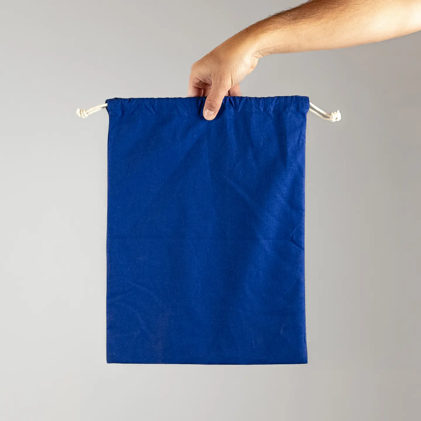 Saquito de algodón azul - 40x30 (cm) 2