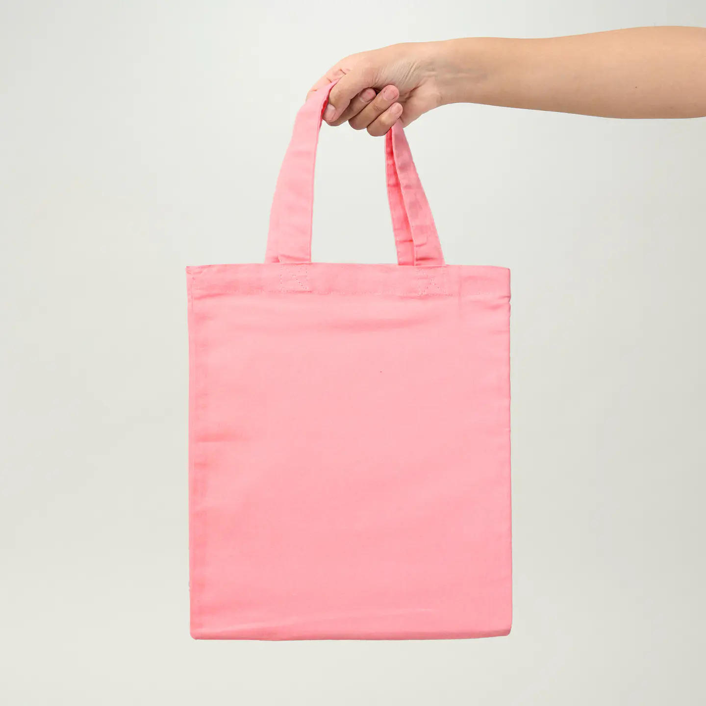 Bolsa algodón rosada 132 gr - 30x24 cm 1