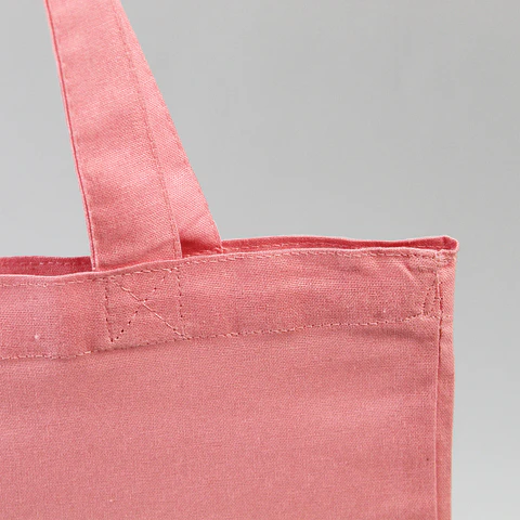Bolsa algodón rosada 132 gr - 30x24 cm
