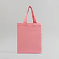 Bolsa algodón rosada 132 gr - 30x24 cm - Miniatura 3