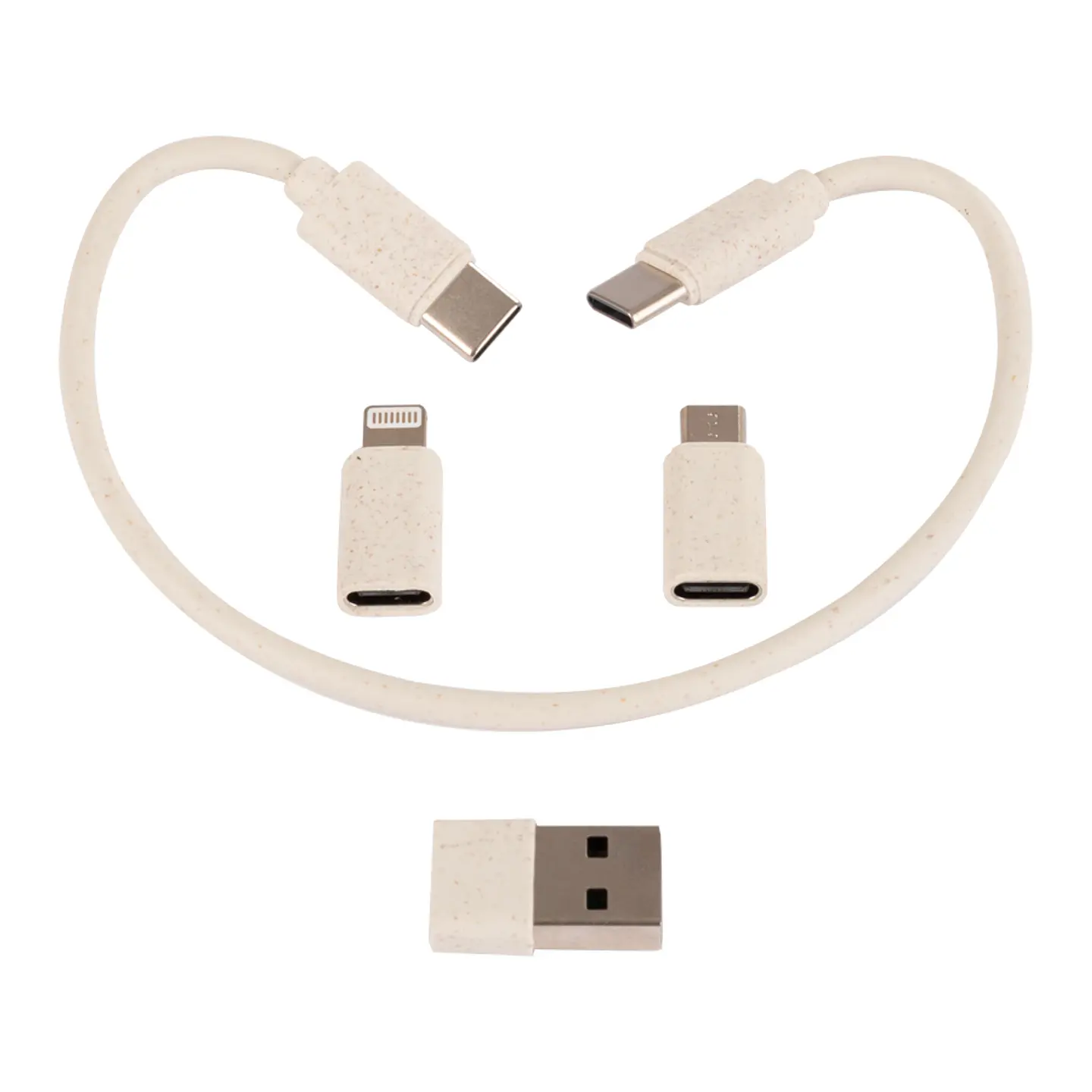 Connect Multicargador 6 en 1 de Bamboo y Trigo 3