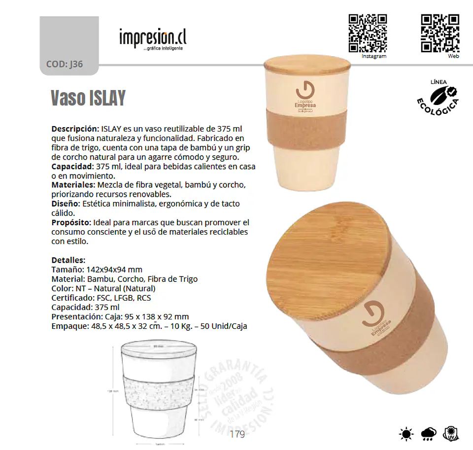 Vaso ISLAY 1