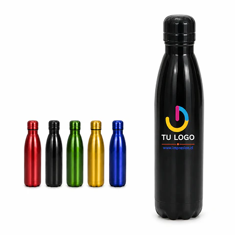 Botella termo acero inox 500 cc personalizada