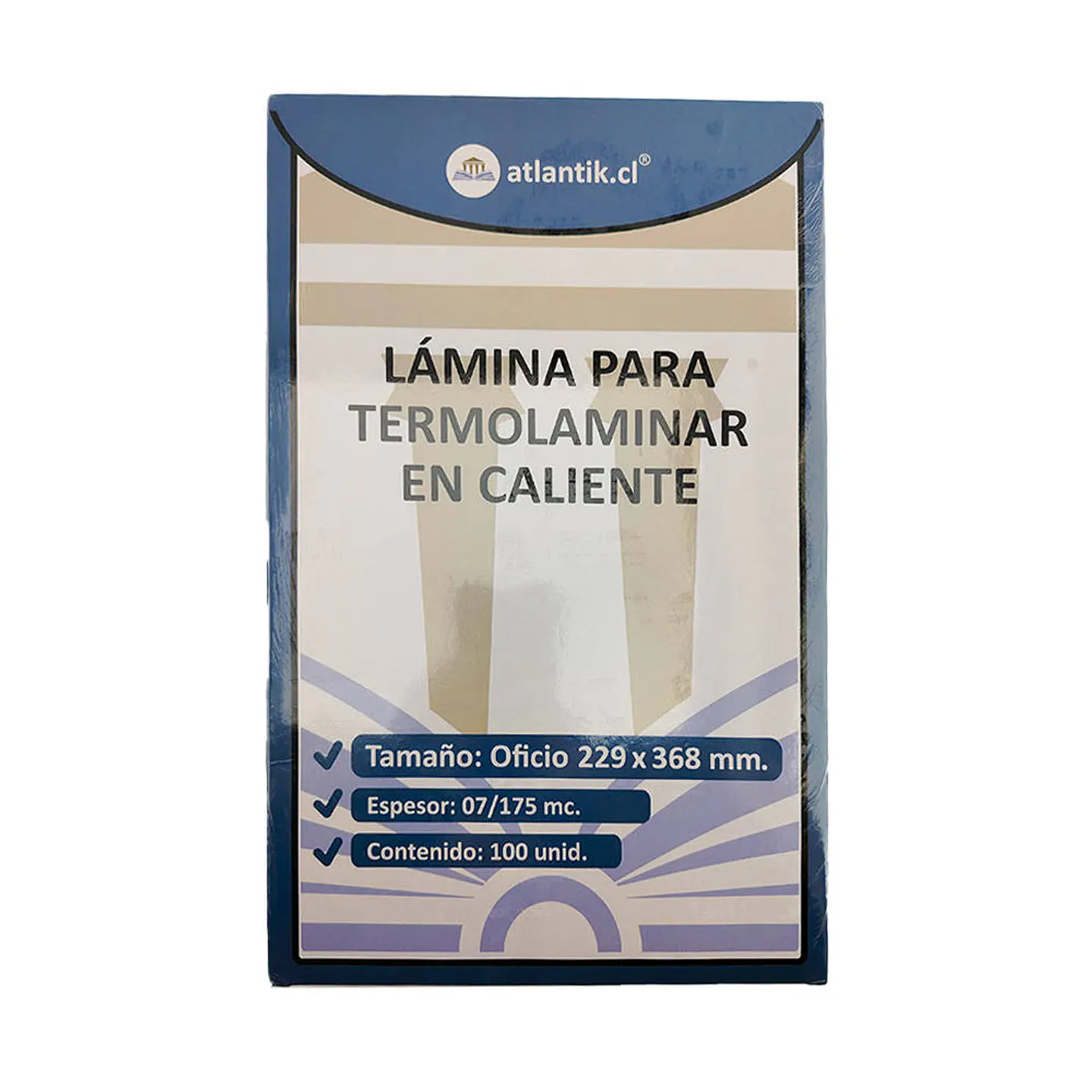 Termolamina Oficio 175 Micrones por Hoja 1