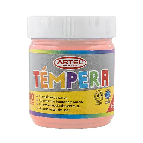 Tempera 100ml Artel Rosado