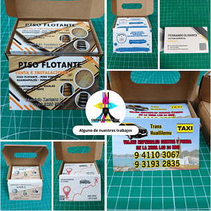 Tarjetas de Presentación 1 Cara