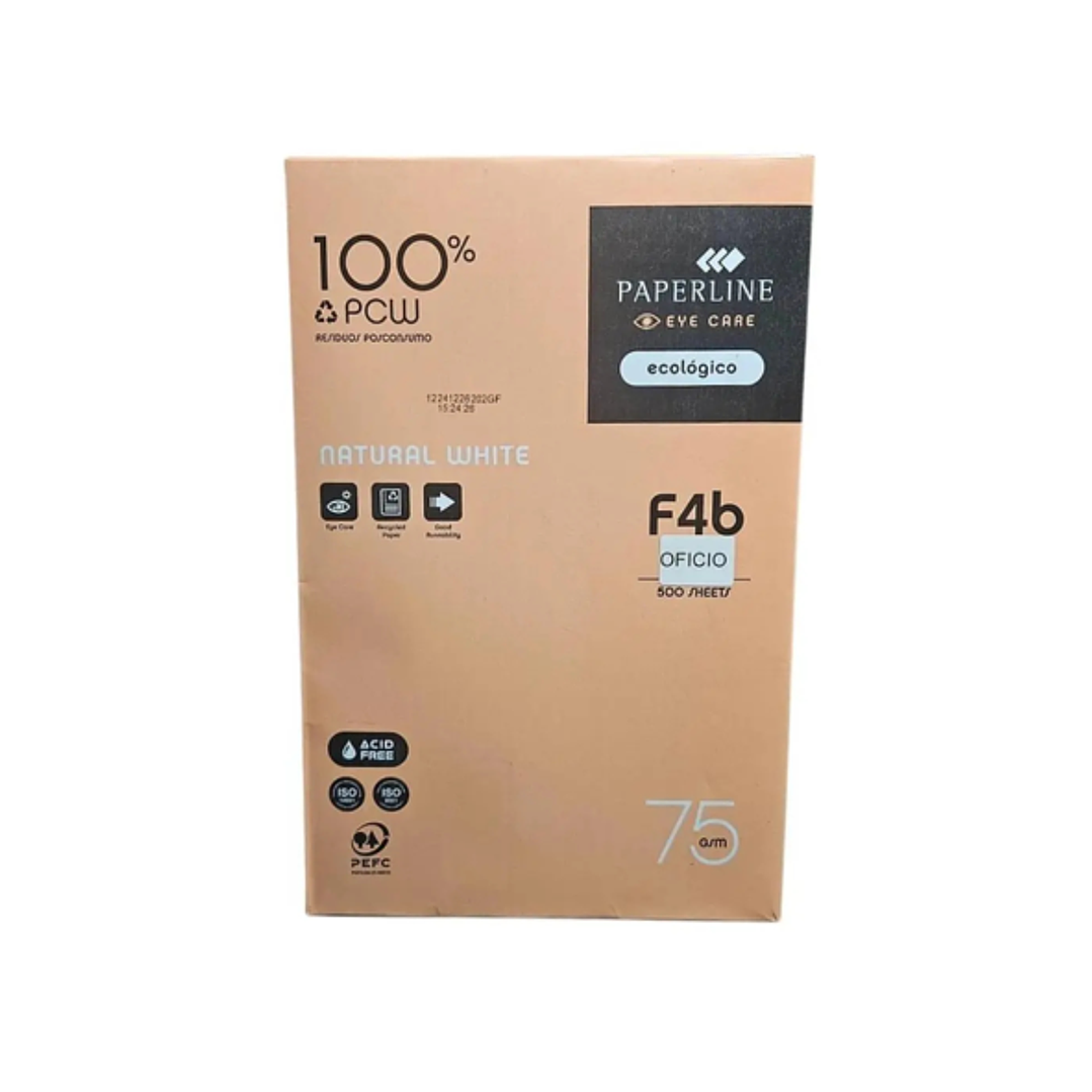 Resma Oficio Paperline Eye Care 75gr/500 hojas 1