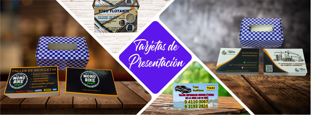 Tarjetas de Presentación
