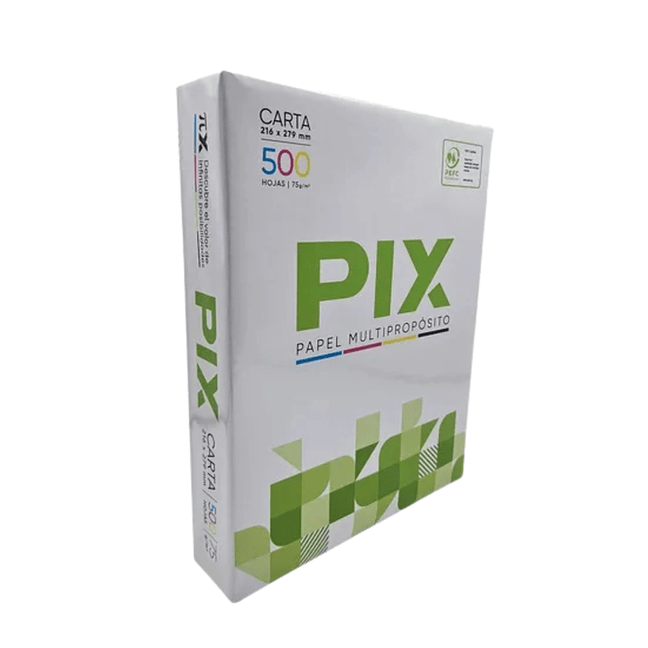 Resma Carta Pix 75grs/500 hojas 1