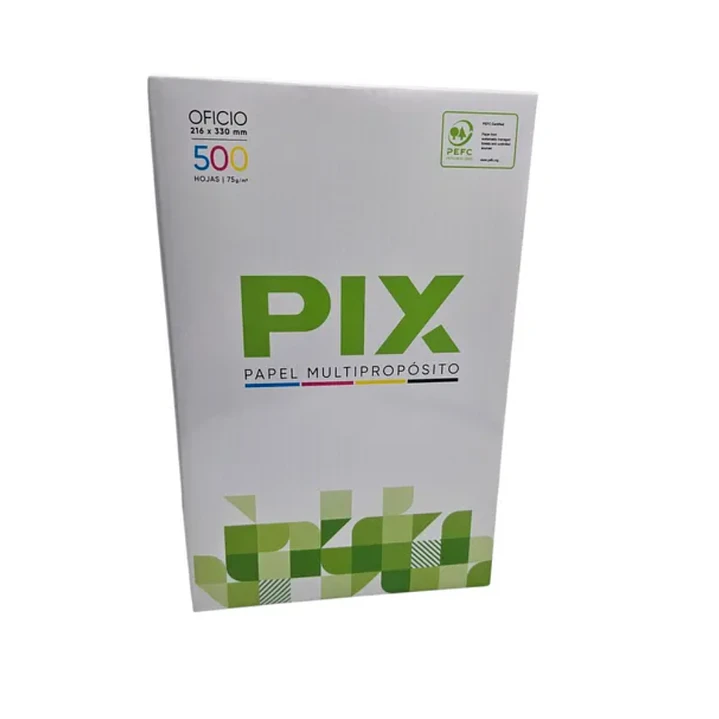 Resma Oficio Pix 75grs/500 hojas 1