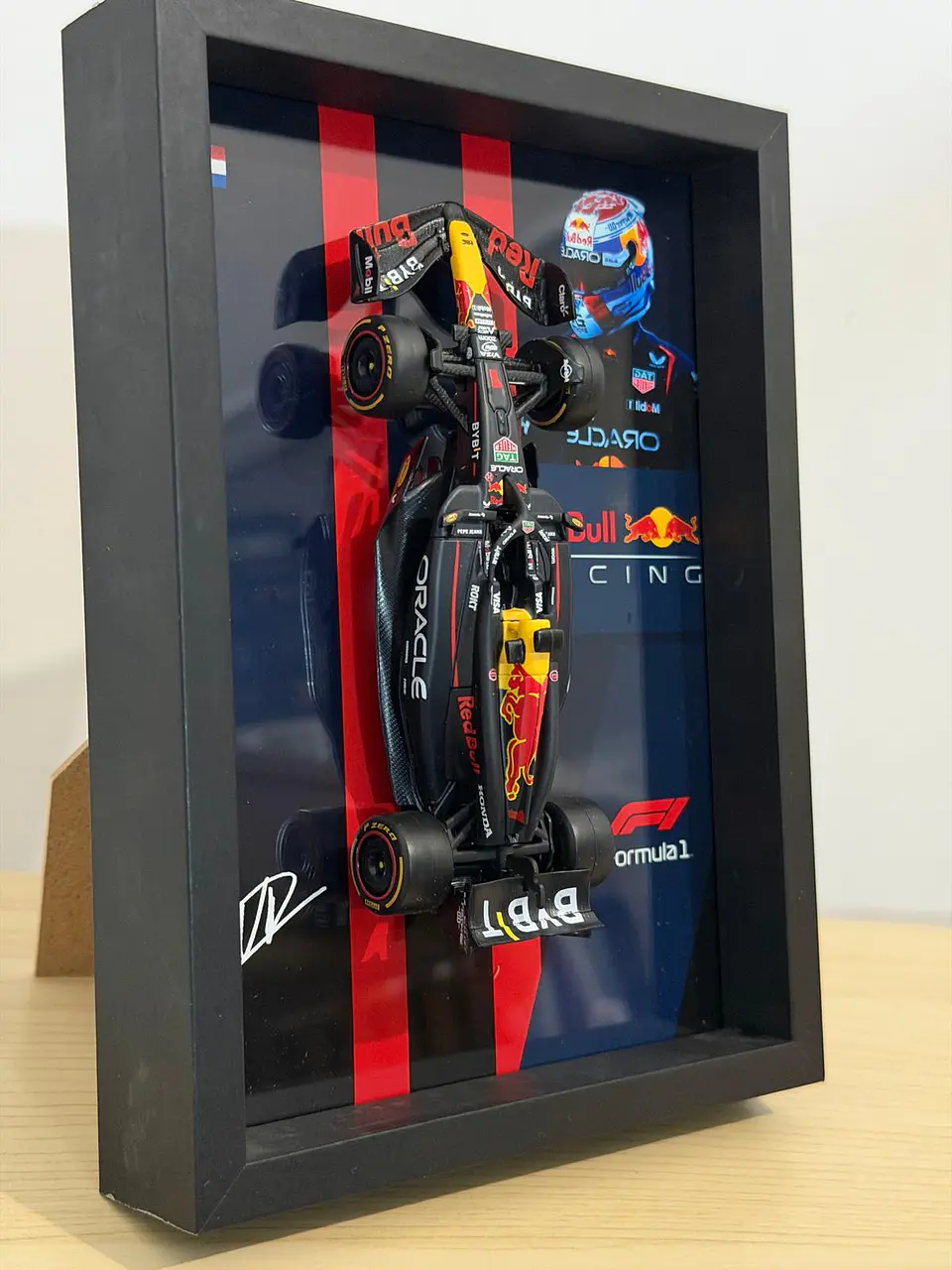 Cuadro 3D F1 Red Bull RB21 Verstappen 4