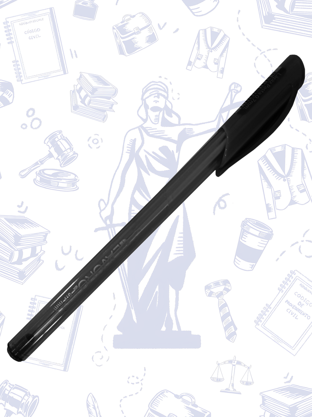 LAPIZ TINTA SEMI GEL 0,7 MM - NEGRO 1