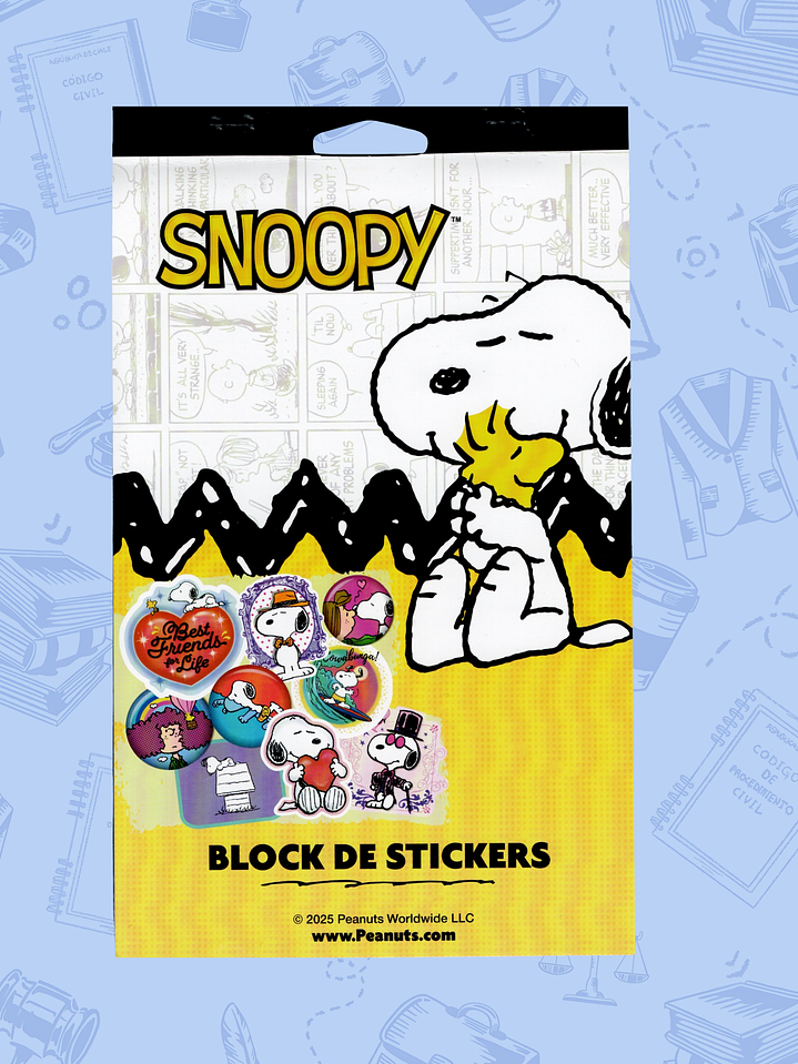 STICKERS SNOOPY - LOVE 1