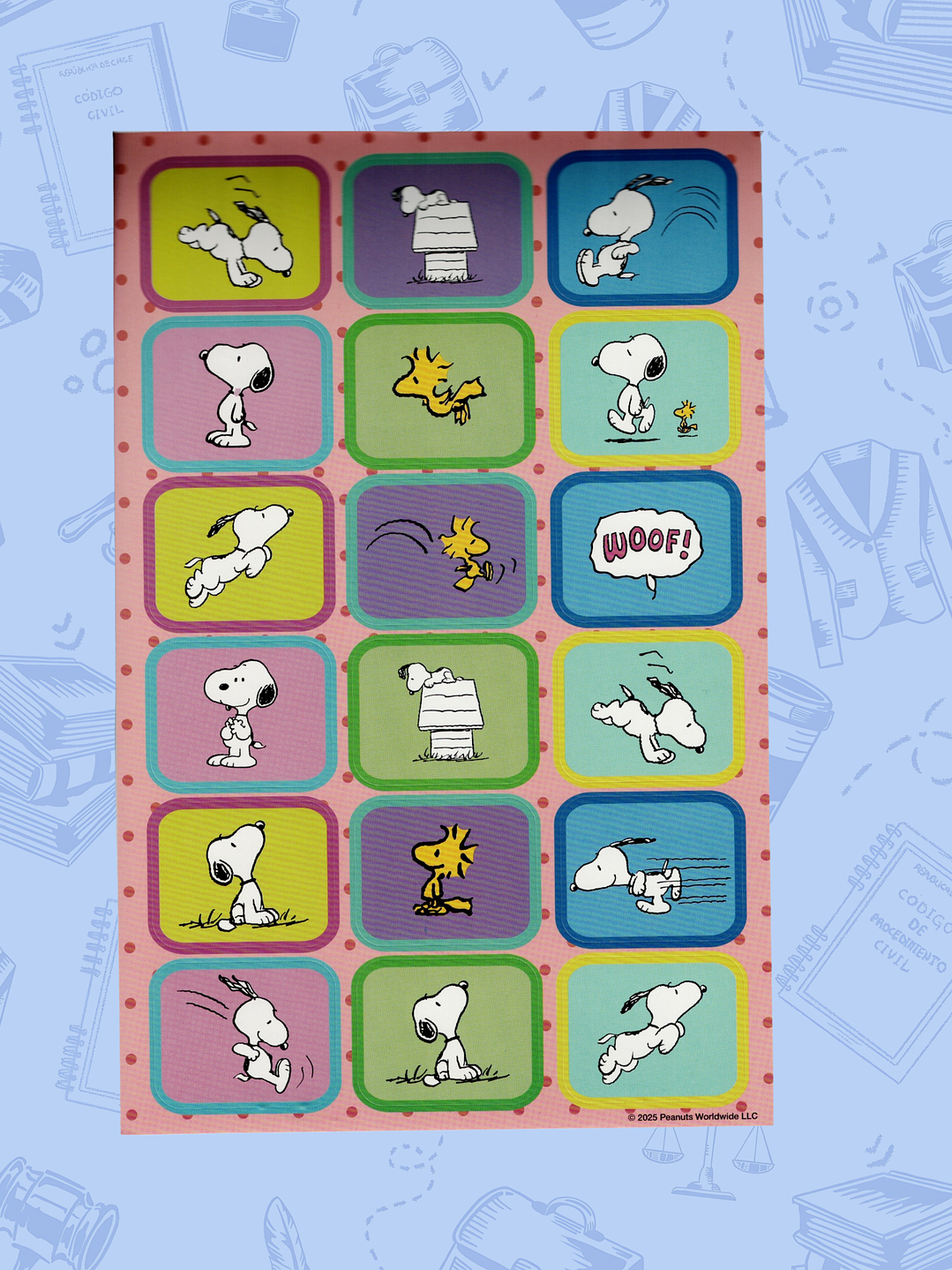 STICKERS SNOOPY - LOVE 2