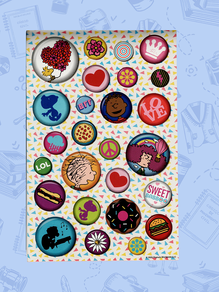 STICKERS SNOOPY - LOVE 3