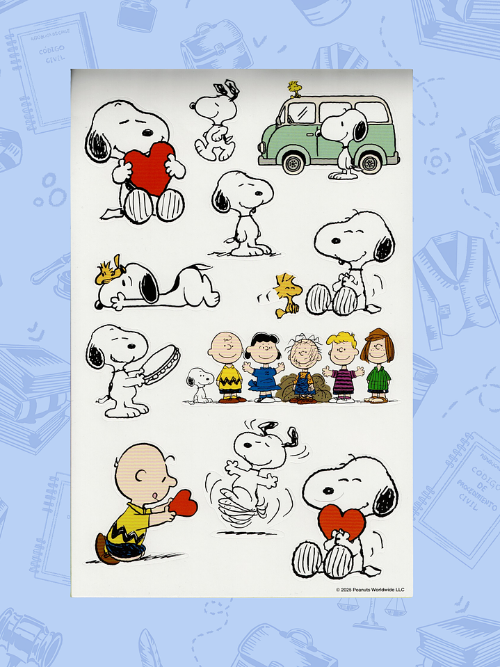 STICKERS SNOOPY - VINTAGE 3