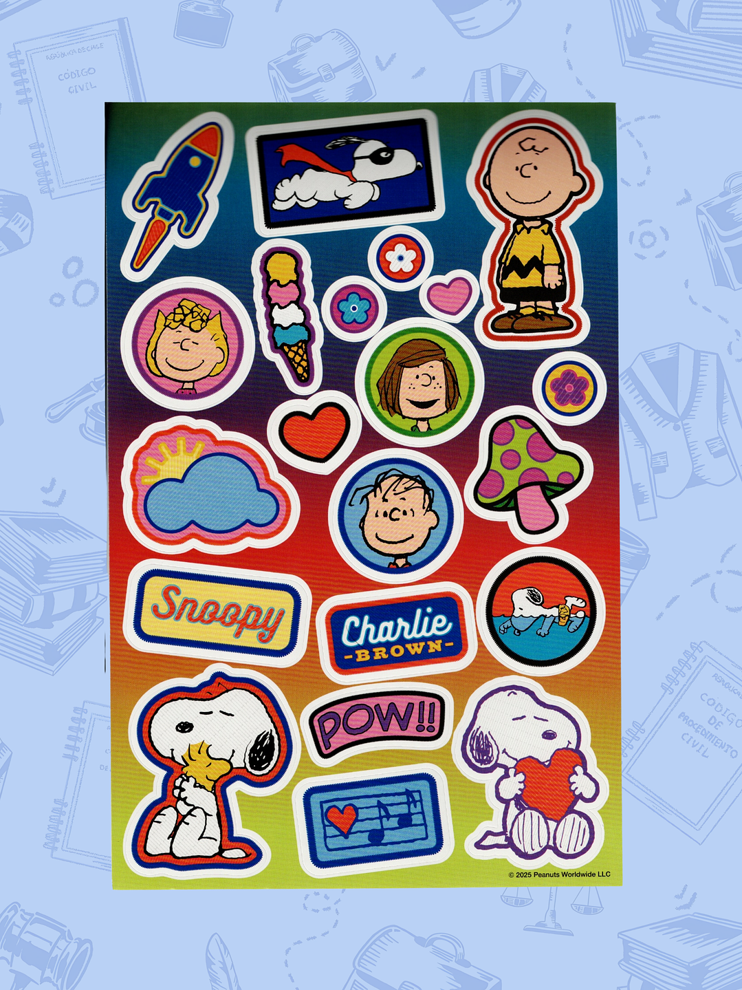 STICKERS SNOOPY - VINTAGE 5