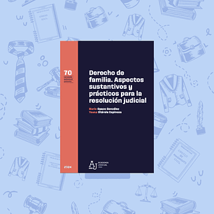 DERECHO DE FAMILIA. ASPECTOS SUSTANTIVOS Y PRÁCTICOS PARA LA RESOLUCIÓN JUDICIAL