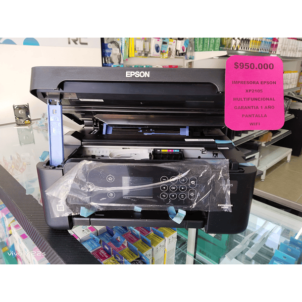 Impresora Epson XP 4105 Ecotank 5