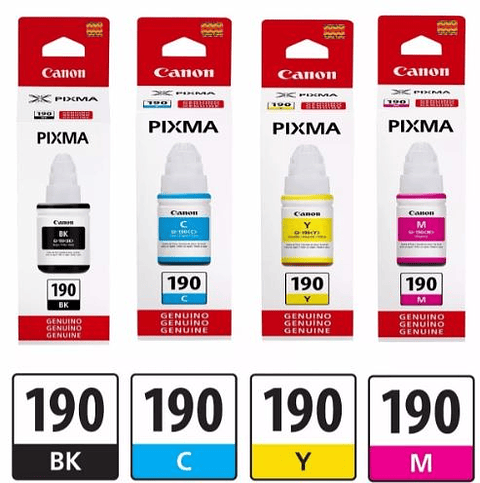 Tinta original canon pixma