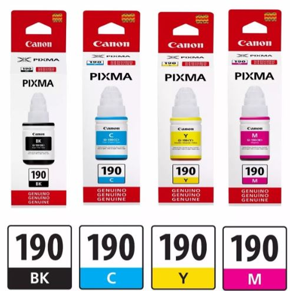 Tinta original canon pixma 1