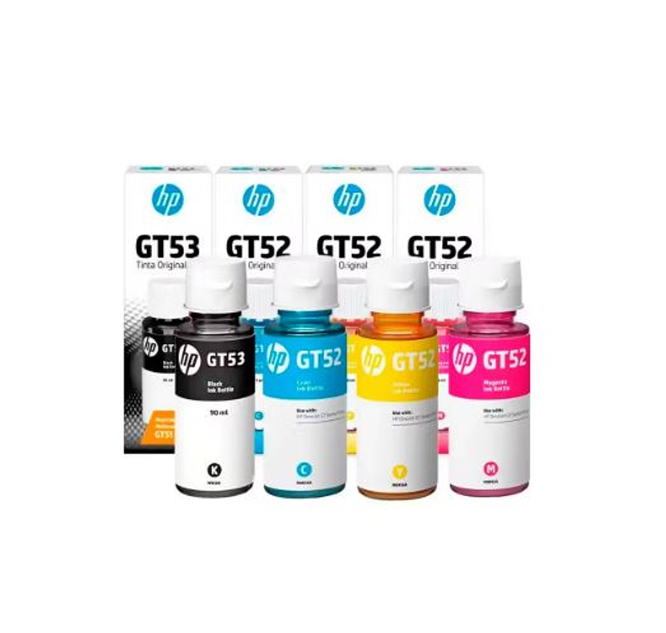 Combo HP Original GT53- GT52 x4 1