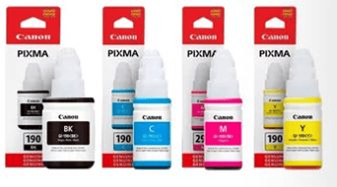Combo canon original 190 x4