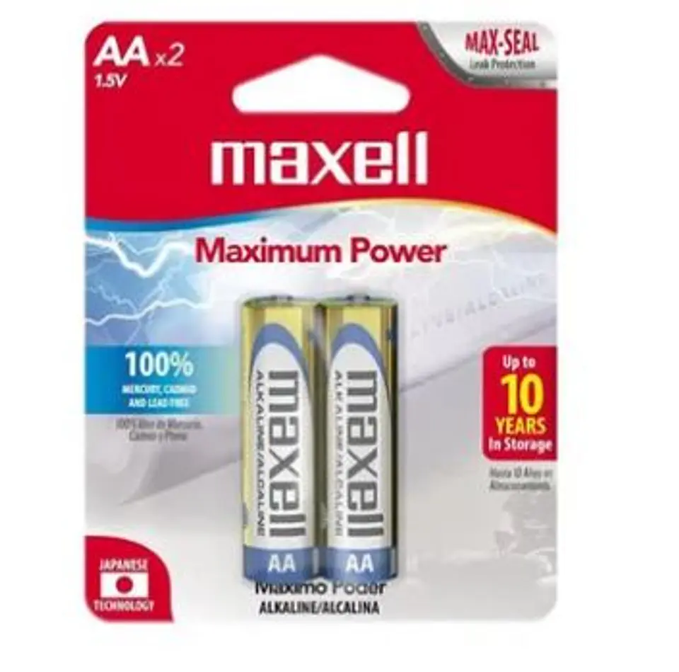 Pilas dobe A maxell 1