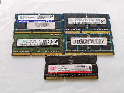 Ram ddr 3 4gb portatil usada