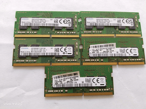 Ram ddr4 portatil 4gb usada 