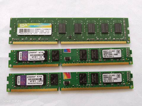 Ram ddr3 pc 8 gb usada