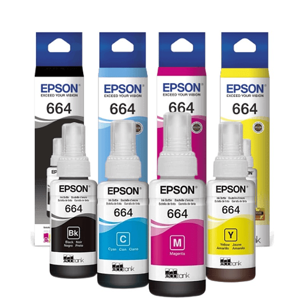 Combo epson original 664 x4