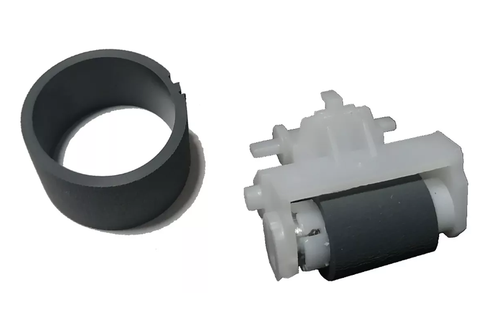 Pad separador + caucho Pickup roller para EPSON L300, L310, L350, L355, L362, L365, L366, L455, L456, L360, L110, L120, L130, L132, L210, L220. 1