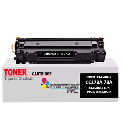 toner generico 78a impresoras laser hp
