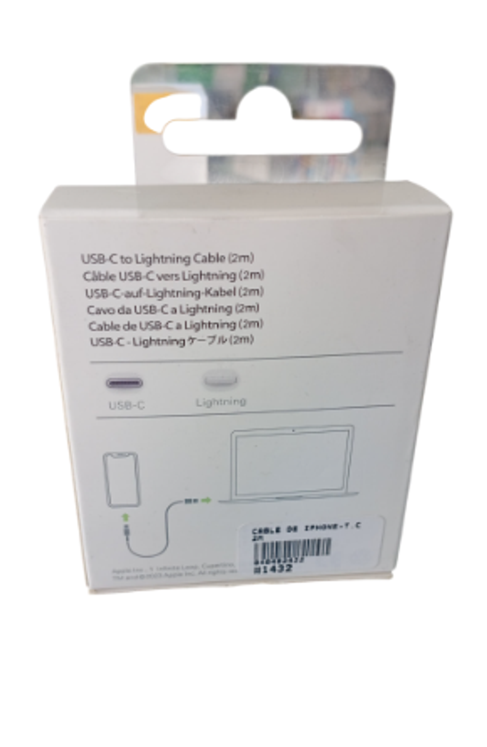 Cable usb tipo C a iphone 2