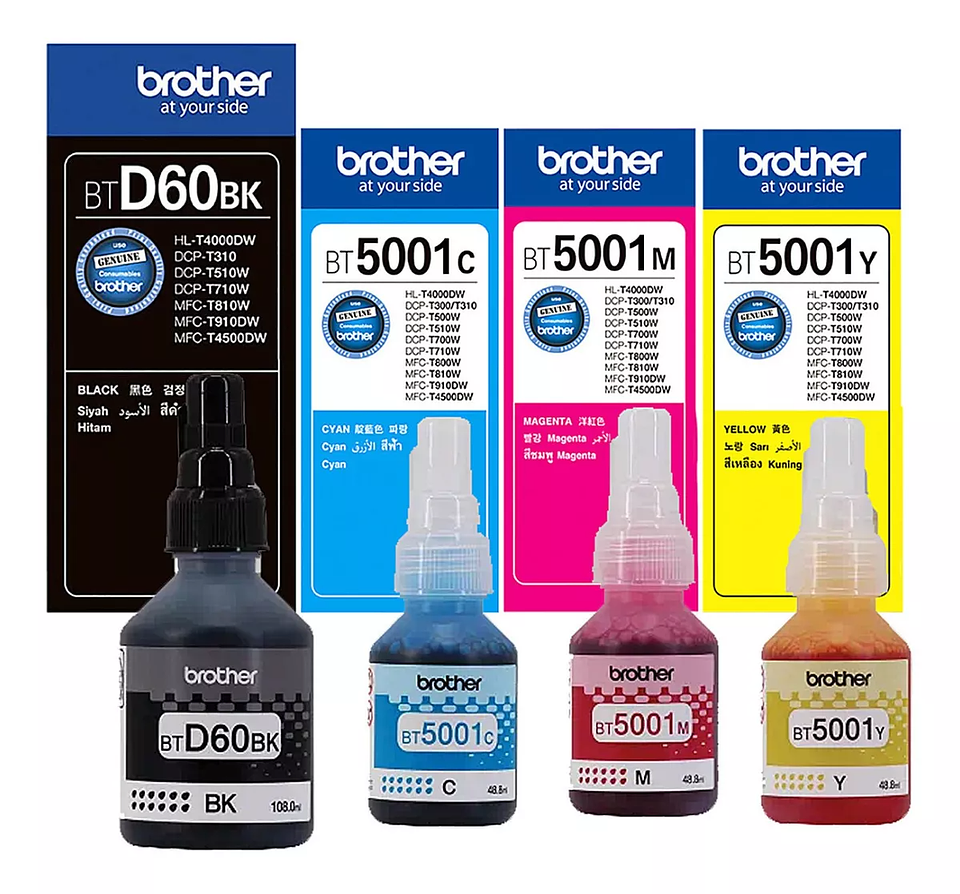kit tinta original impresora brother 1