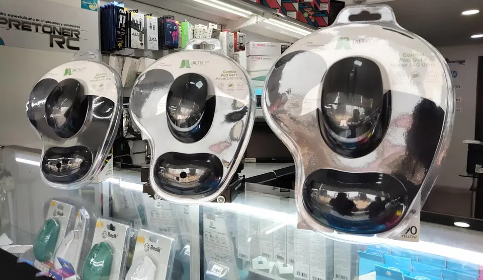 Combo pad mouse + mouse inalambrico marca jaltech 1