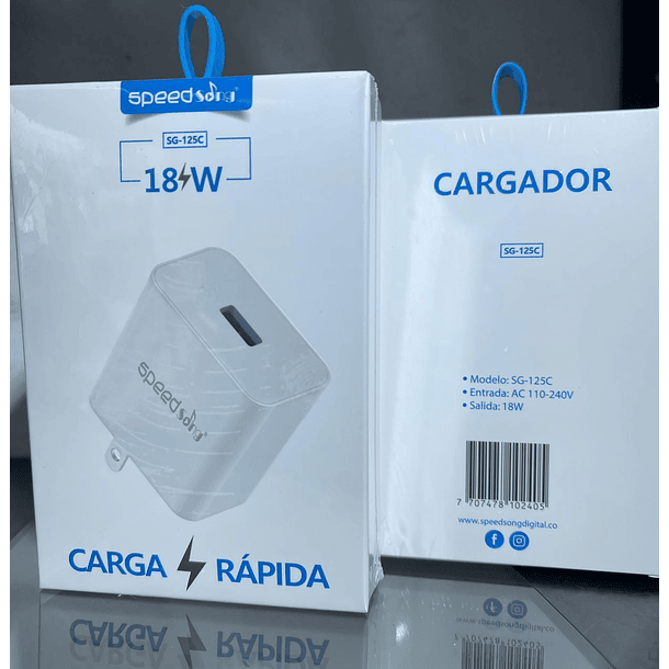  Cargador USB 18W SG-125C