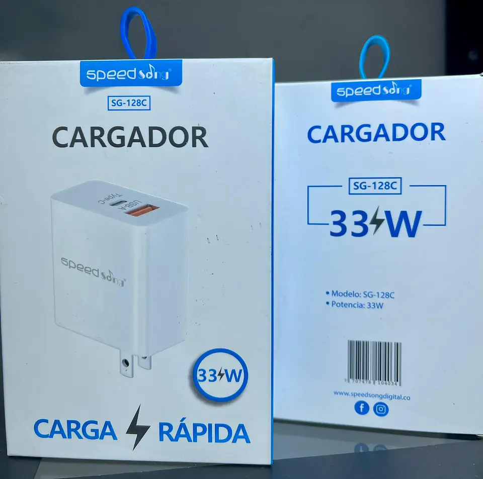  Cargador USB Carga Rapida 33W SG-128C 1