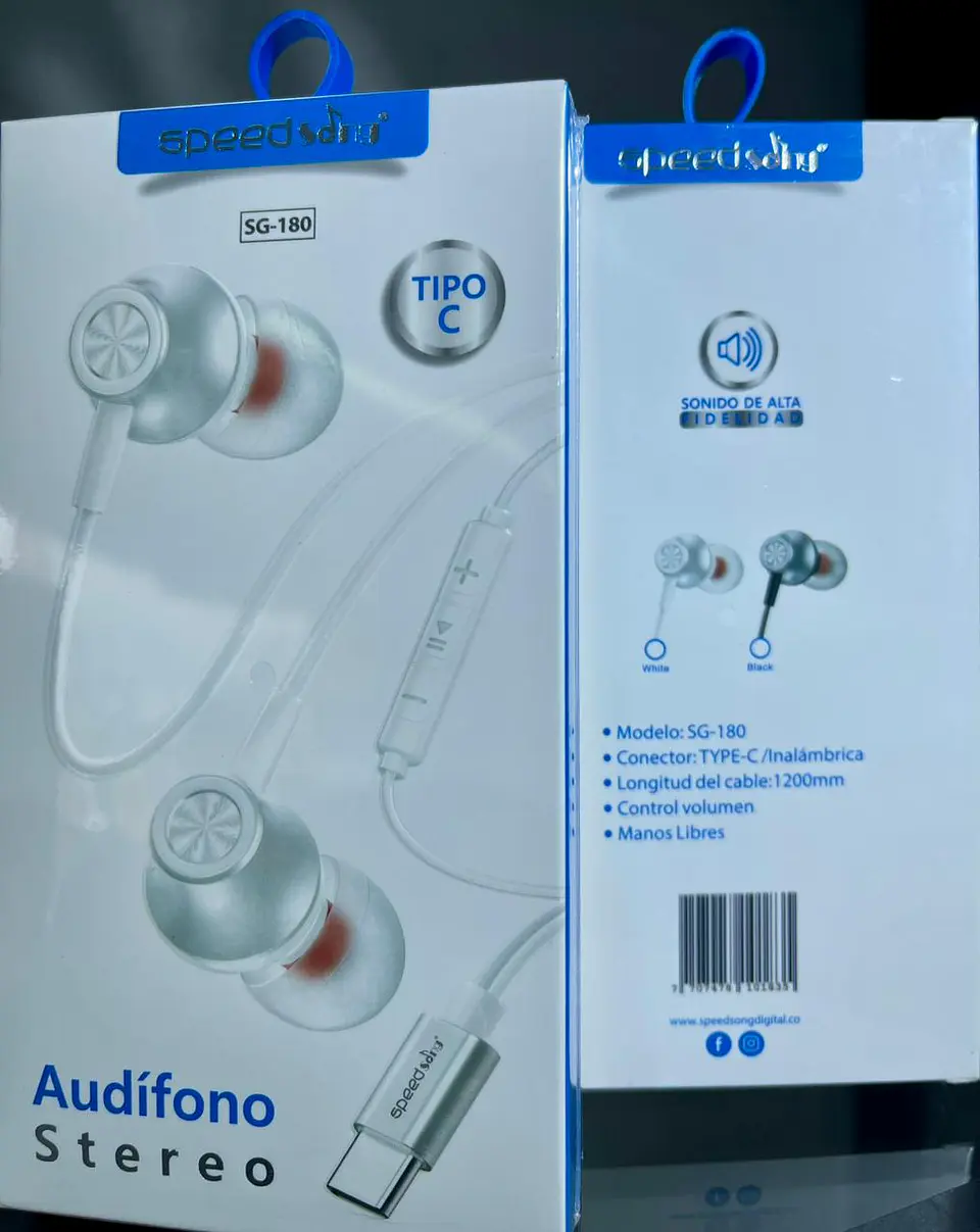 Audifono Stereo Tipo C SG-180 1