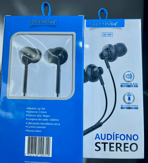  Audifono Stereo SG-169