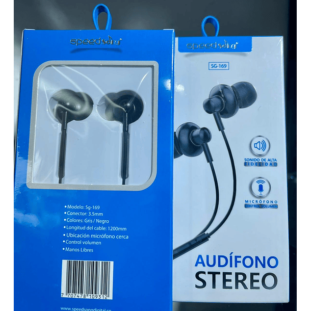  Audifono Stereo SG-169