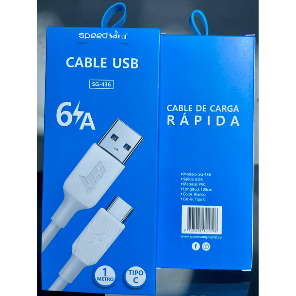  Cable USB Tipo C SG-436