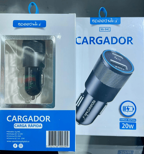Cargador Carro 20W SG-94C