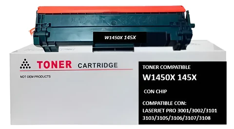 Toner Generico W1450x 145x Para Laserjet 3003 3103 Con Chip