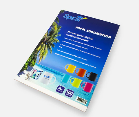 papel sublimacion spirat rosa a4 100hojas