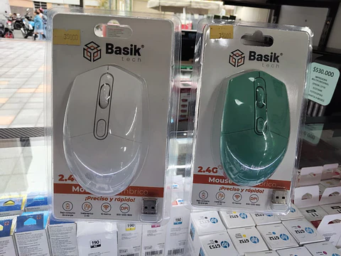 mouse inalambrico marca basik