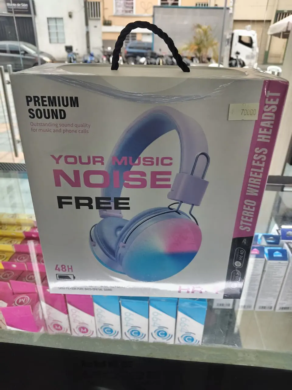 diadema premium sound ,inalambrica recargable. 1