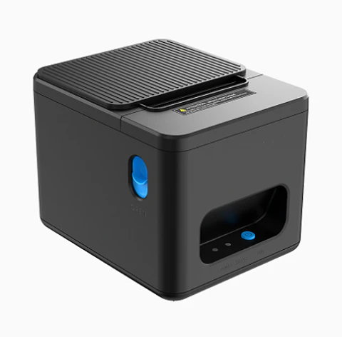 impresora pos térmica tamaño papel 80 mm corte papel automático velocidad 200mm/seg compatible esc/pos conexión usb y lan